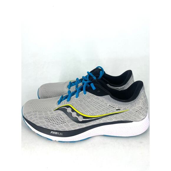 SAUCONY MEN GUIDE 14 ATHLETIC RUNNING LACE SHOES ALLOY/COBALT S20655-55 SIZE 12W main image 4
